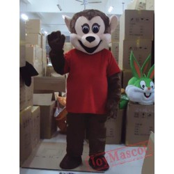 Plush Cartoon Animal Monkey Mascot Costume