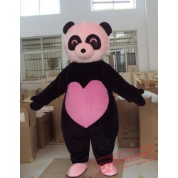 Cartoon Cosplay Pink Giant Panda Mascot Costume