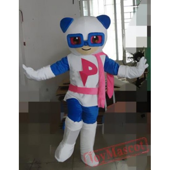 Animal Cartoon Plush Panda Super Panda Mascot Costume