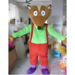 Cartoon Animal Fox Mascot Costume