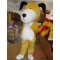 Cartoon Animal Little Yellow Dog Mascot Costume