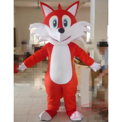 Cartoon Red Fox Mascot Costume