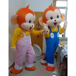 Cartoon Cosplay Little Monkey Mascot Costume