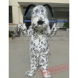 Cartoon Animal Dalmatian Mascot Costume