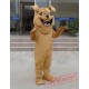 Cartoon Plush Little Yellow Dog Mascot Costume