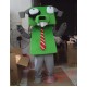 Cartoon Cosplay Plush Robot Dog Mascot Costume