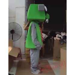Cartoon Cosplay Plush Robot Dog Mascot Costume