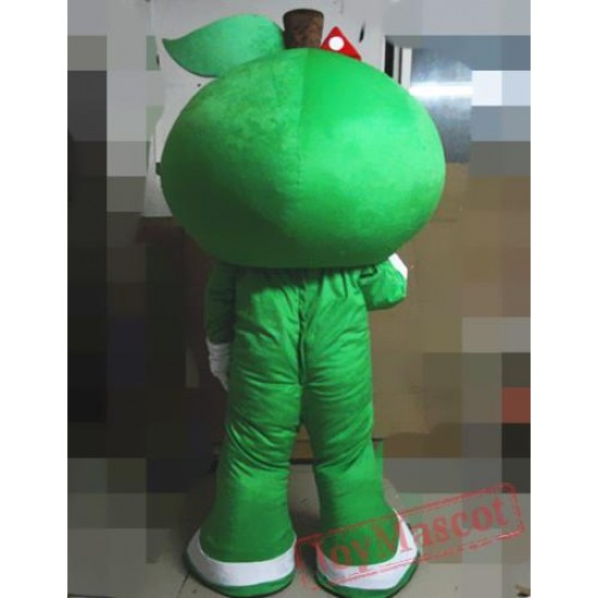 Cartoon Apple Mascot Costume