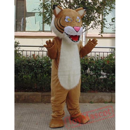 Stuffed Animal Cartoon Tiger Mascot Costume