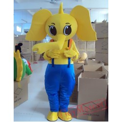 Animal Cartoon Little Elephant Mascot Costume
