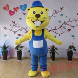 Beaver Mascot Costume For Adullt & Kids