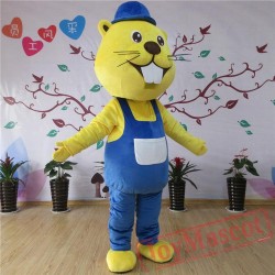 Beaver Mascot Costume For Adullt & Kids