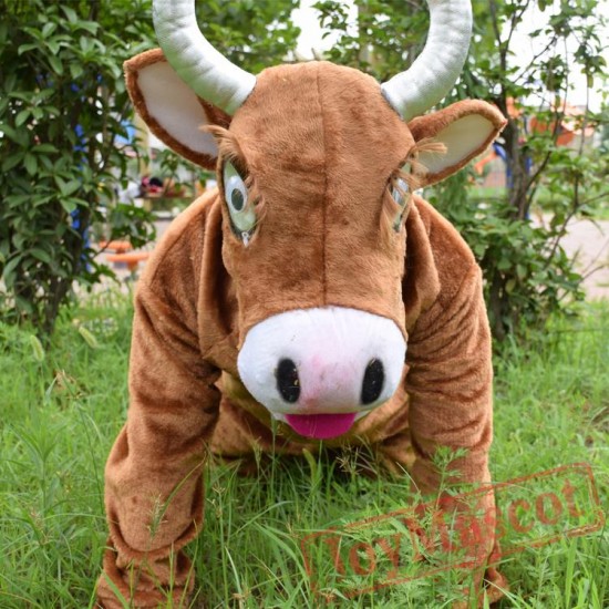 Cattle Mascot Costume For Adullt & Kids