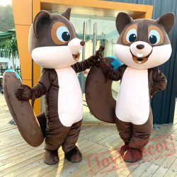 Squirrel Mascot Costume For Adullt & Kids
