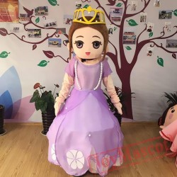 Princess Mascot Costume For Adullt & Kids