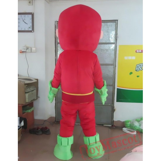 Red Robot Mascot Costume For Adullt & Kids