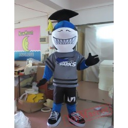 Shark Mascot Costume For Adullt & Kids
