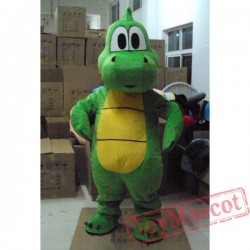 Giant Green Dragon Mascot Costume