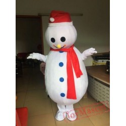 Christmas snowman Mascot Costume