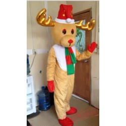 Christmas deer Mascot Costume