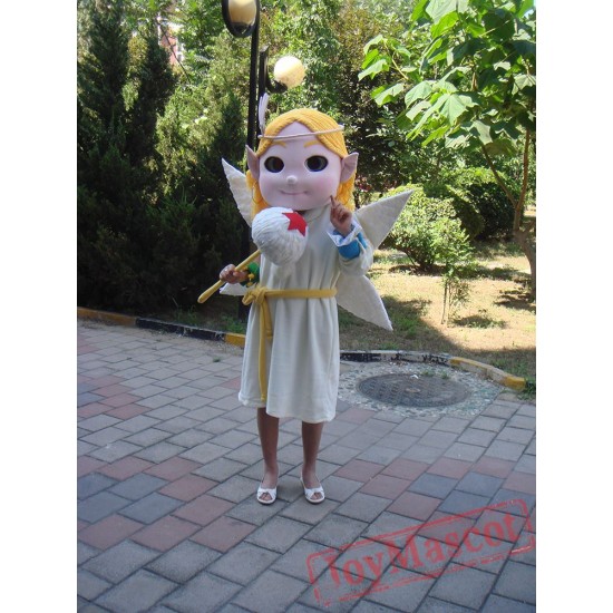 Elf angel Mascot Costume