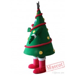Christmas tree mascot costume