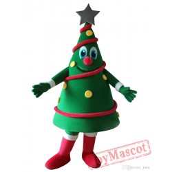 Christmas tree mascot costume
