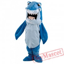 Cartoon Shark Mascot Costume