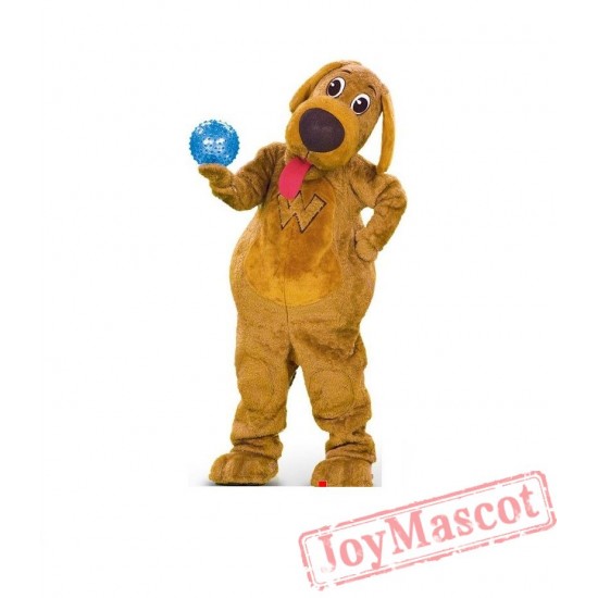 Brown Dog Mascot Costume