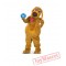 Brown Dog Mascot Costume