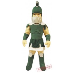 Green Spartan Titan Trojan Mascot Costume