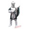 Silver Green Spartan Titan Trojan Mascot Costume