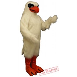 White Hawk Mascot Costume