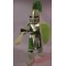 Green & Golden Knight Mascot Costume