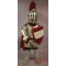 Red & Golden Knight Mascot Costume