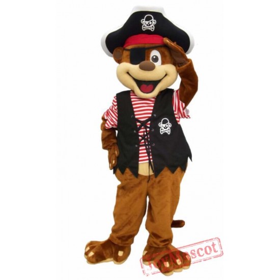 Pirate Monkey Mascot Costume