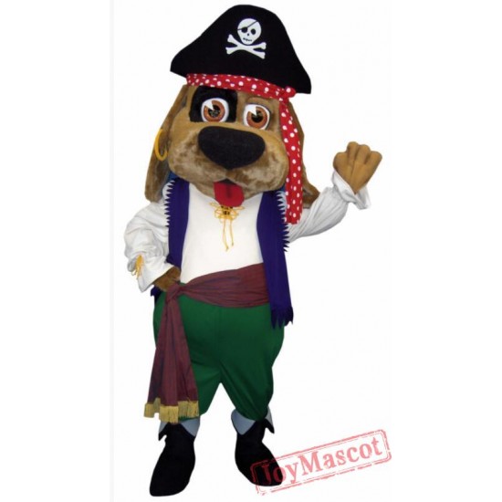 Pirate Dog Mascot Costume