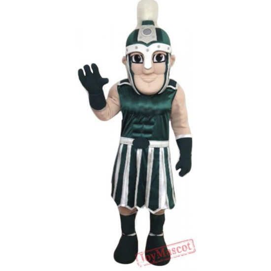 Green Crusader Mascot Costume