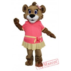 Female Lion Mascot Costume