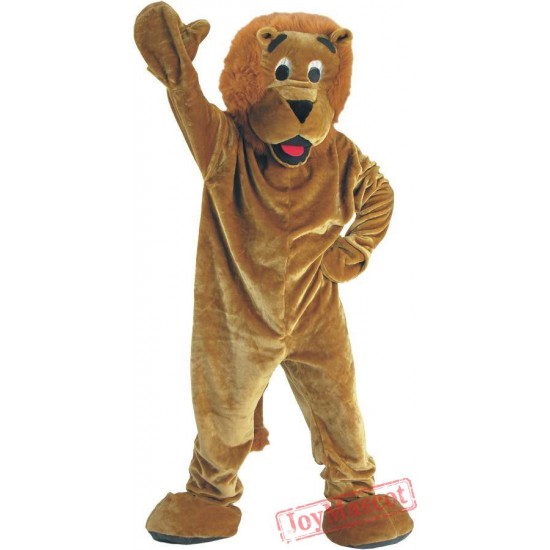 Adult Lion Mascot Costume