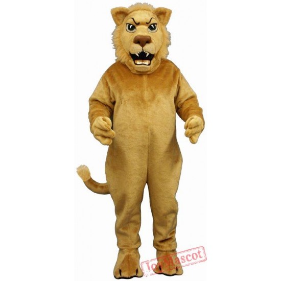 Leslie Lion Mascot Costume
