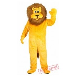 Lionel The Lion Mascot Adult Costume