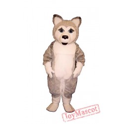 Girl Wolf Mascot Costume
