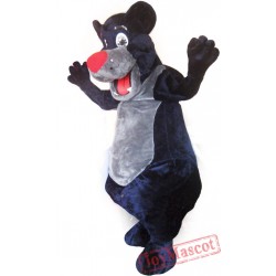 Black Bear Mascot Costume Adult Costume