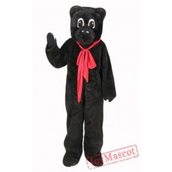 Black Storybook Bear Mascot Costume