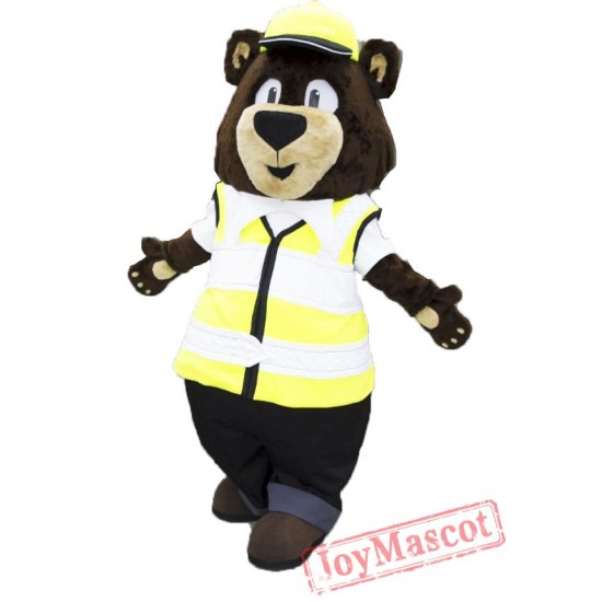 Carl Bear Mascot Costume