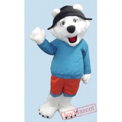 Polar Bear Mascot Costume