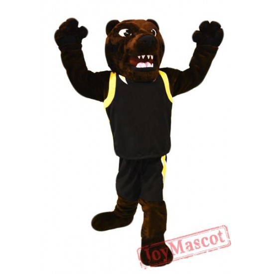 Fierce Brown Bear Mascot Costume