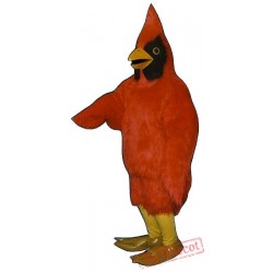 Cardinal Bird Mascot Costume