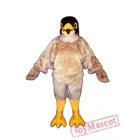 Tan Eagle Mascot Costume